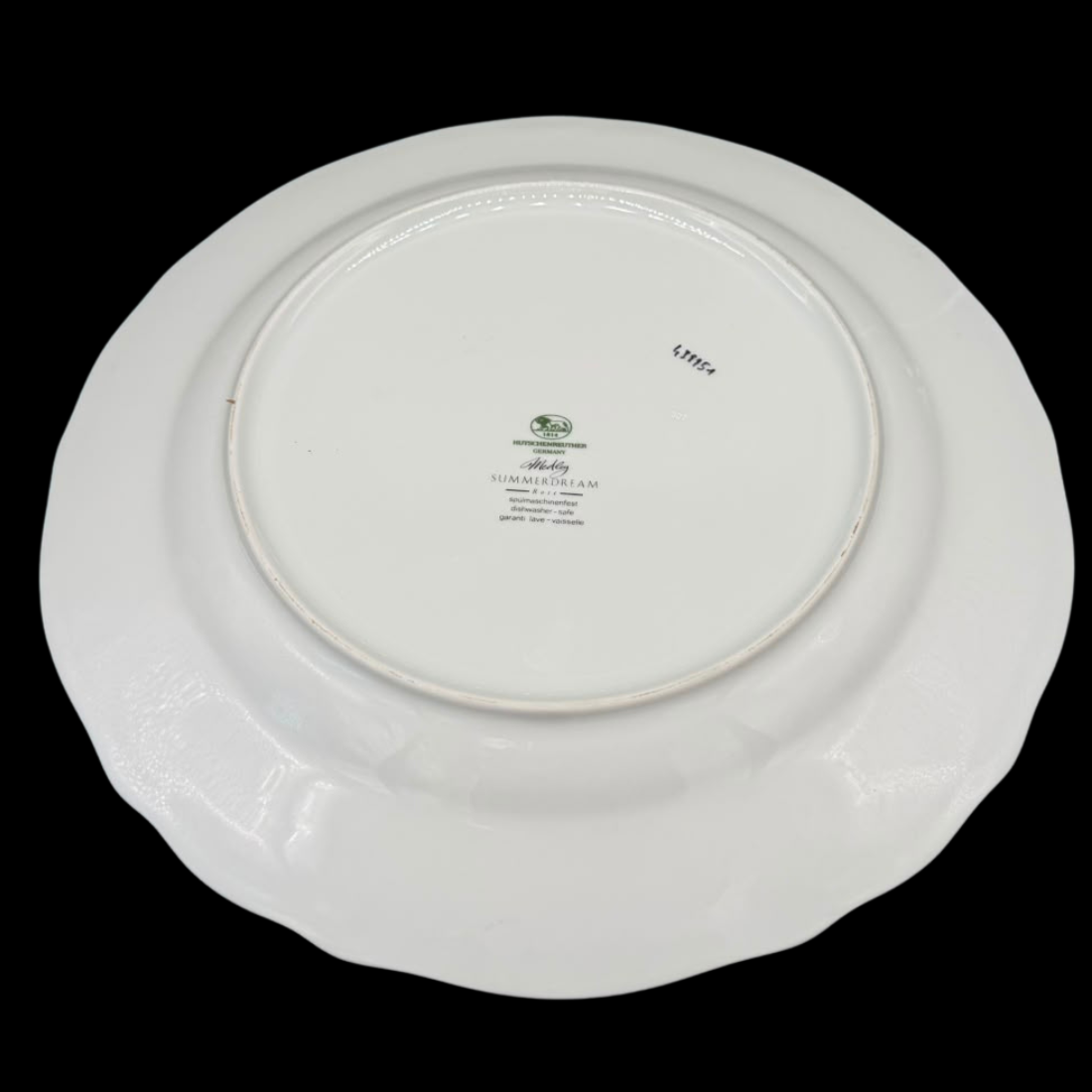 Hutschenreuther Medley Summerdream rose: Platzteller / Pizzateller / Kuchenplatte