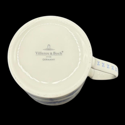 Villeroy & Boch Azurea: Kaffeebecher / Henkelbecher Resting (Strand) - neu