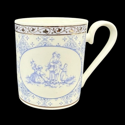 Villeroy & Boch Azurea: Kaffeebecher / Henkelbecher Garden (Garten) - neu