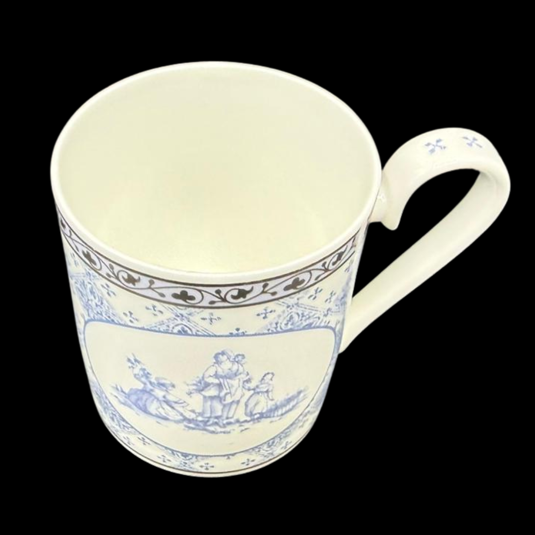 Villeroy & Boch Azurea: Kaffeebecher / Henkelbecher Garden (Garten) - neu