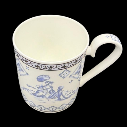 Villeroy & Boch Azurea: Kaffeebecher / Henkelbecher Resting (Strand) - neu