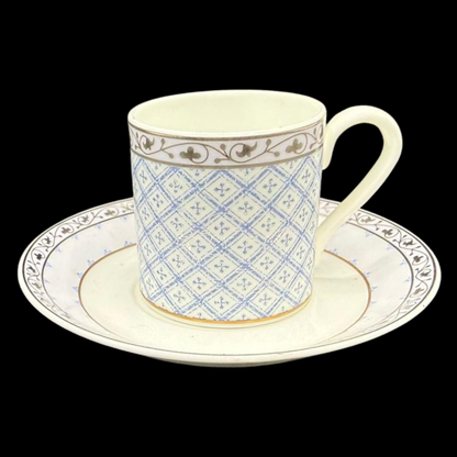 Villeroy & Boch Azurea: Mokkatasse / Espressotasse mit Unterteller - neu und OVP