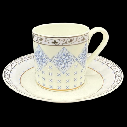Villeroy & Boch Azurea: Mokkatasse / Espressotasse mit Unterteller - Motiv 4