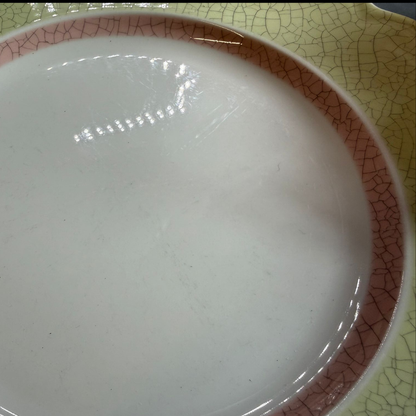 Villeroy & Boch Cascara Craquele: Speiseteller / flacher Teller - gebr.