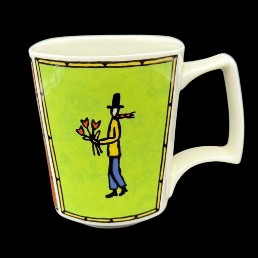 Rosenthal Studio Line Flash Love Story: Kaffeebecher / Henkelbecher - Motiv 1