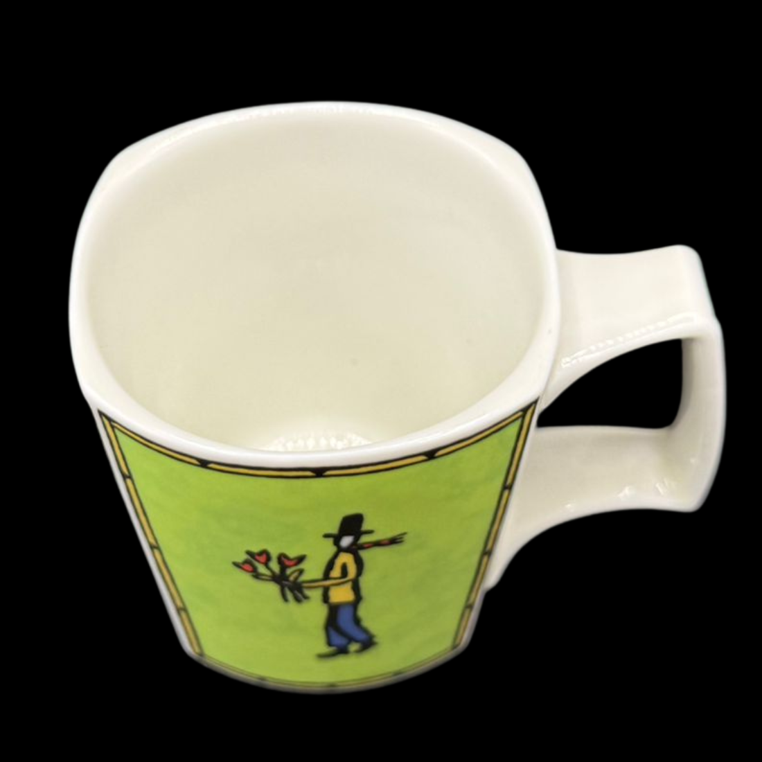 Rosenthal Studio Line Flash Love Story: Kaffeebecher / Henkelbecher - Motiv 1