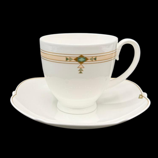 Villeroy & Boch Paloma Picasso Montserrat: Kaffeetasse / Tasse mit Unterteller