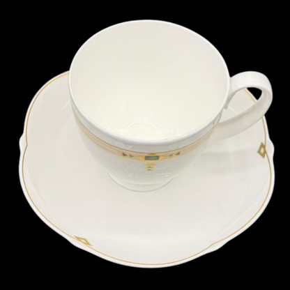 Villeroy & Boch Paloma Picasso Montserrat: Kaffeetasse / Tasse mit Unterteller