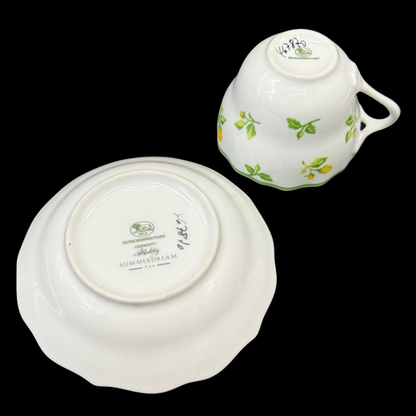 Hutschenreuther Medley Summerdream: Kaffeetasse / Tasse mit Unterteller