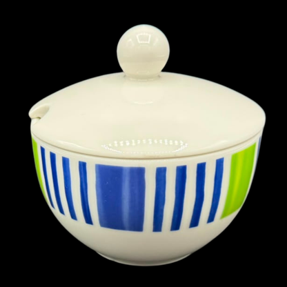 Rosenthal Casual: Zuckerdose - Pesto Stripes