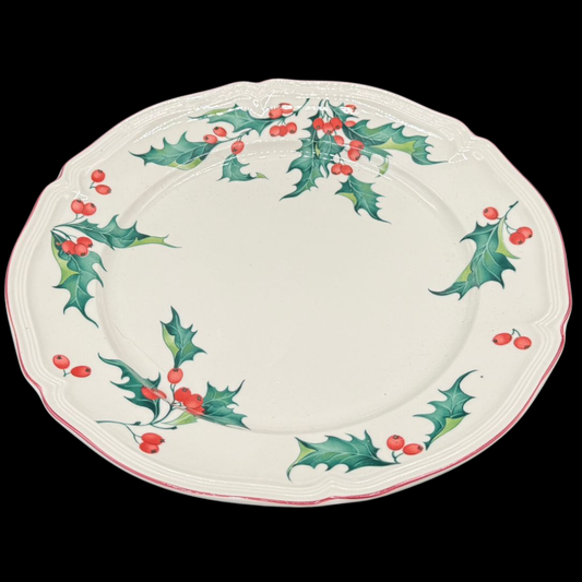 Villeroy & Boch Holly: Speiseteller / flacher Teller - Weihnachten