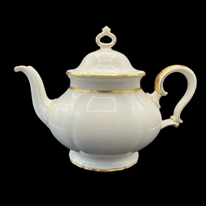 Rosenthal Chippendale: Teekanne / Kanne mit Goldrand