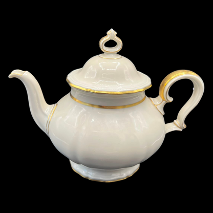 Rosenthal Chippendale: Teekanne / Kanne mit Goldrand