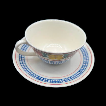 Villeroy & Boch Goslar: Teetasse / Tasse mit Unterteller - siehe Beschreibung