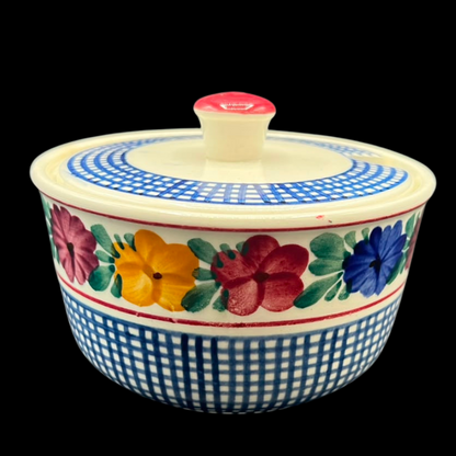 Villeroy & Boch Goslar: Marmeladedose / Geleedose / Zuckerdose / Dose mit Deckel