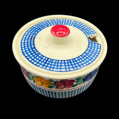 Villeroy & Boch Goslar: Marmeladedose / Geleedose / Zuckerdose / Dose mit Deckel