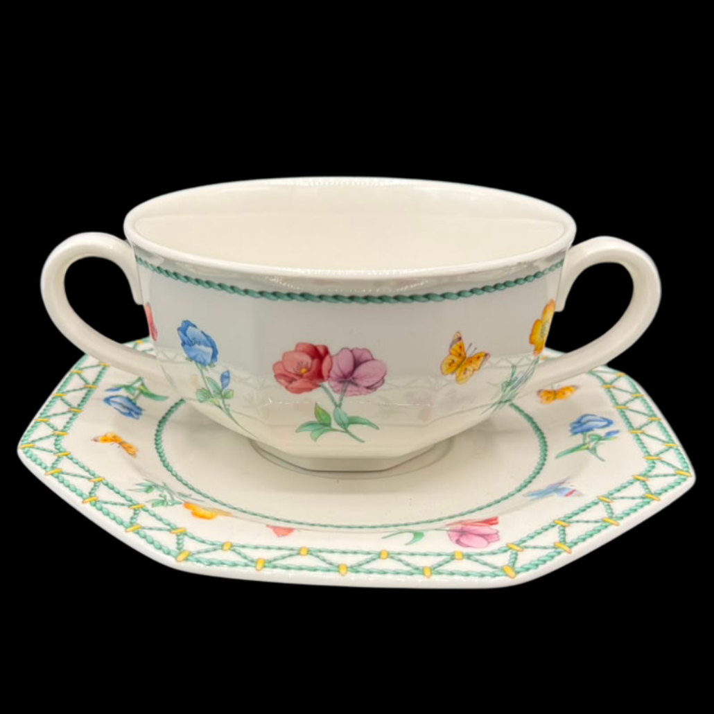 Villeroy & Boch Casa Verde: Suppentasse mit Unterteller