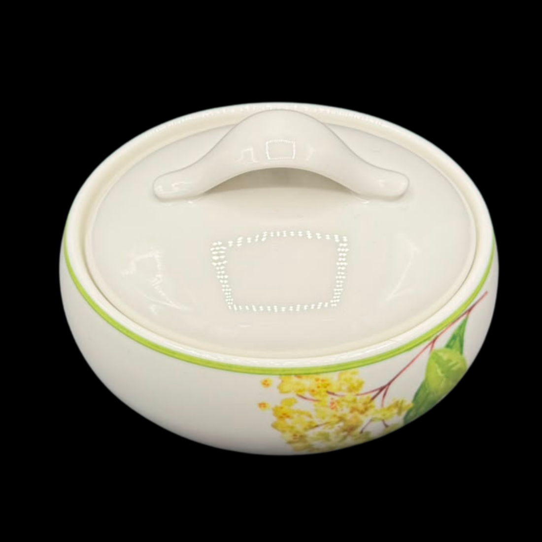 Villeroy & Boch Green Garland: Zuckerdose mit Deckel