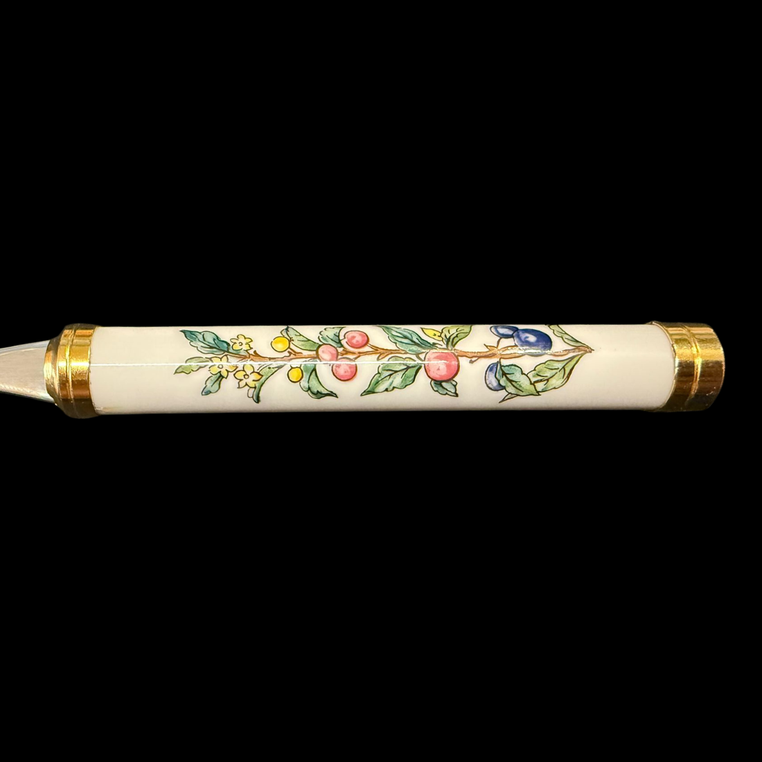 Villeroy & Boch Botanica: Gabel / Speisegabel mit Porzellangriff (Besteck) - neuere Form
