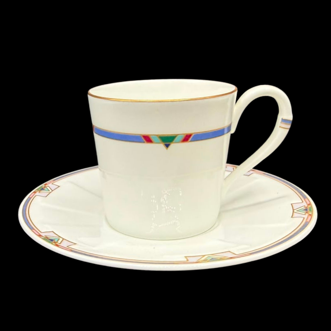 Villeroy & Boch Paloma Picasso Park Avenue: Kaffeetasse / Tasse mit Unterteller