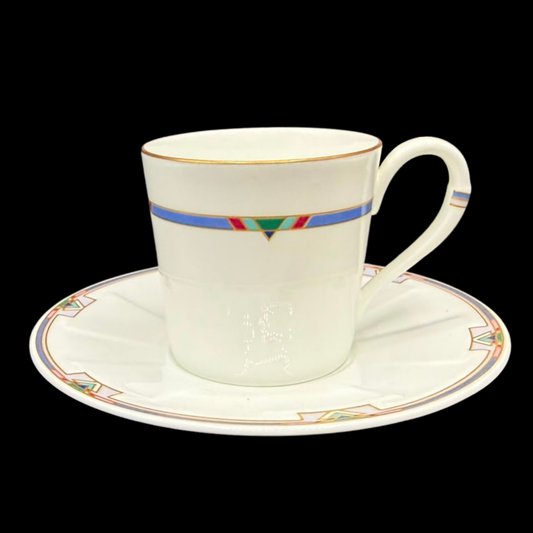 Villeroy & Boch Paloma Picasso Park Avenue: Kaffeetasse / Tasse mit Unterteller