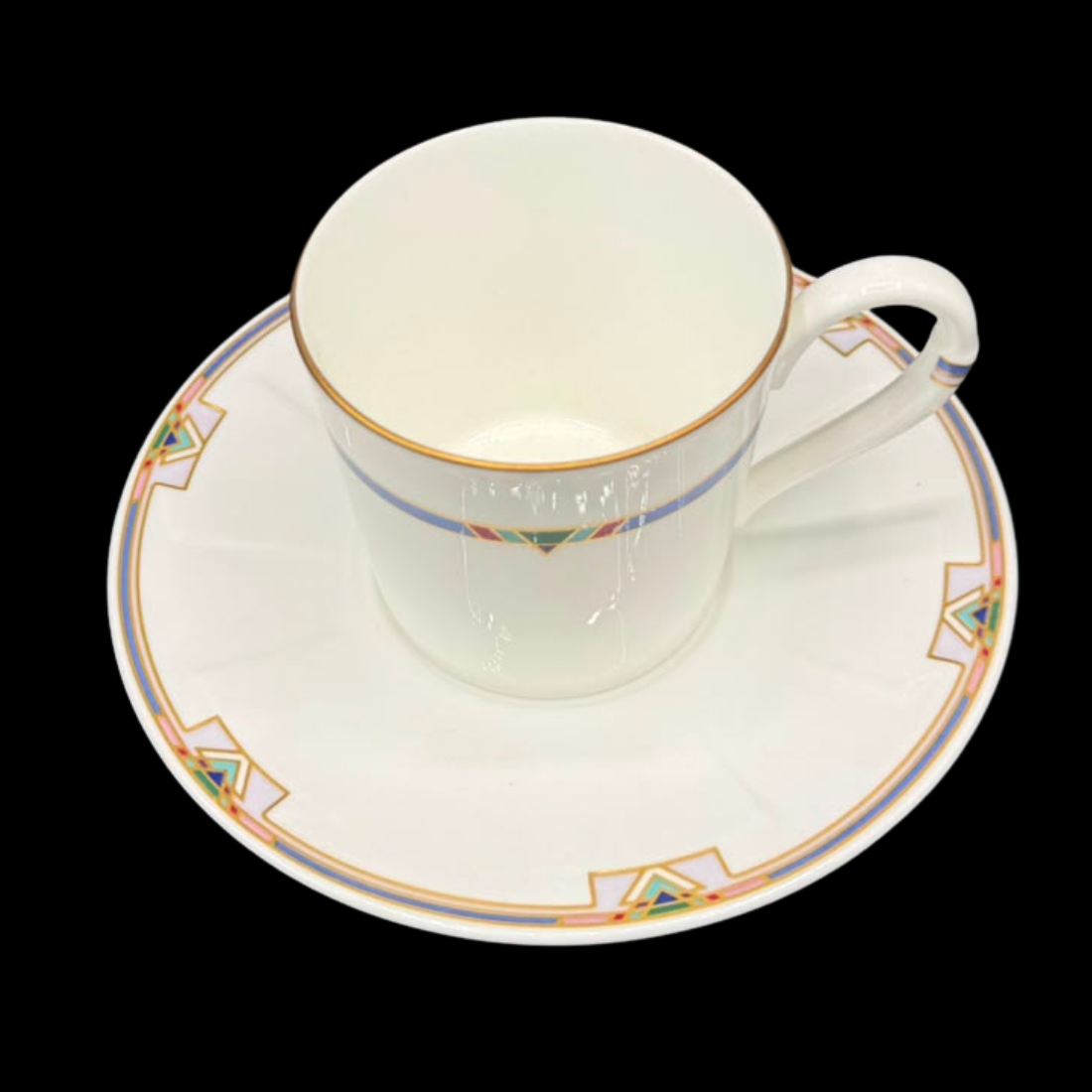 Villeroy & Boch Paloma Picasso Park Avenue: Kaffeetasse / Tasse mit Unterteller