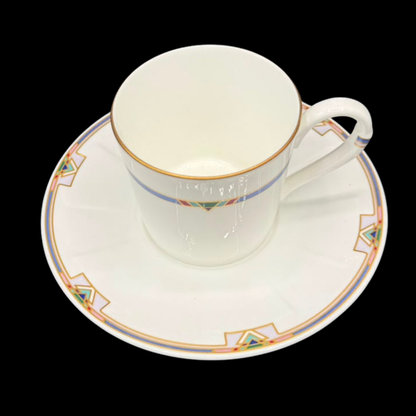 Villeroy & Boch Paloma Picasso Park Avenue: Kaffeetasse / Tasse mit Unterteller