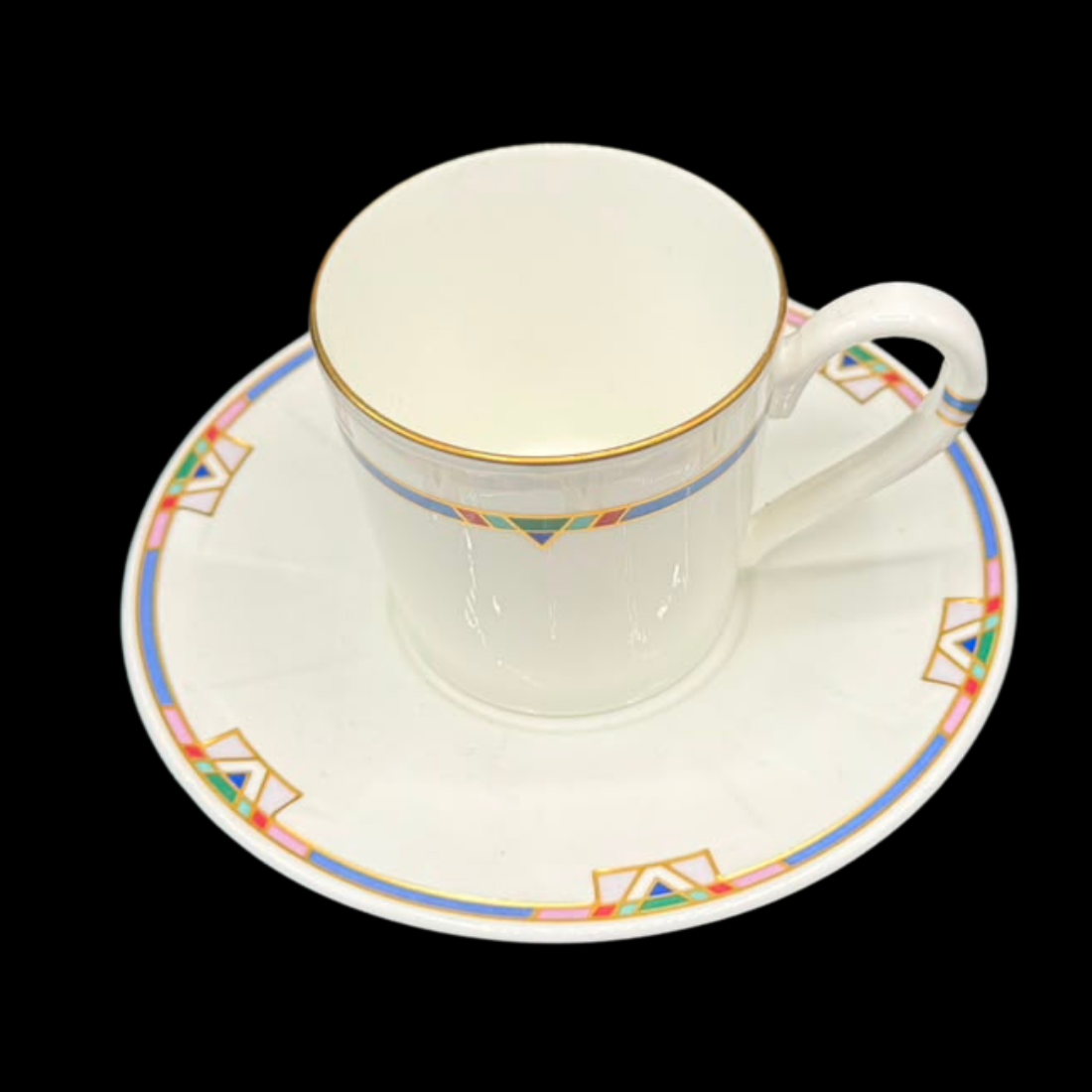 Villeroy & Boch Paloma Picasso Park Avenue: Mokkatasse / Espressotasse / Tasse mit Unterteller