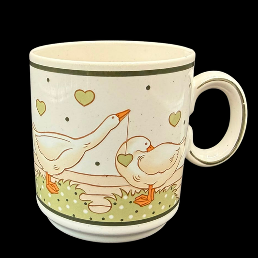 Pfalzkeramik Gänseglück: Henkelbecher / Kaffeebecher -  Motiv 6
