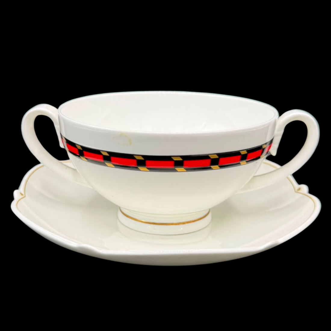 Villeroy & Boch Paloma Picasso Castellon: Suppentasse mit Unterteller