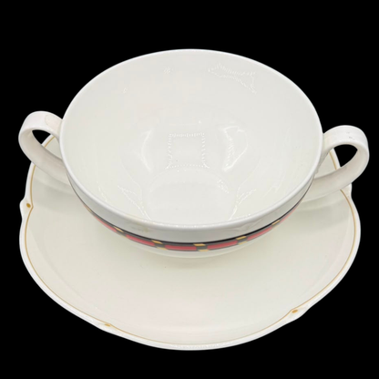 Villeroy & Boch Paloma Picasso Castellon: Suppentasse mit Unterteller