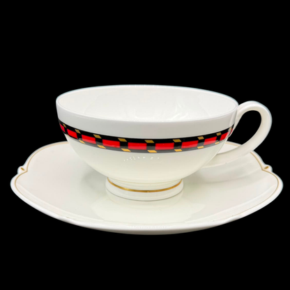 Villeroy & Boch Paloma Picasso Castellon: Teetasse / Tasse mit Untereller