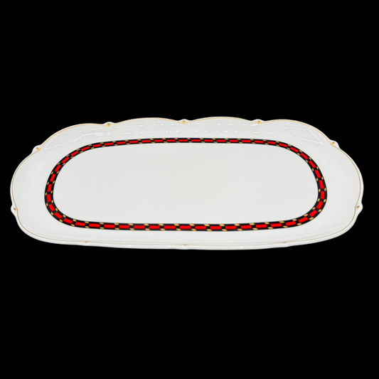 Villeroy & Boch Paloma Picasso Castellon: Königskuchenplatte / Stollenplatte / Platte