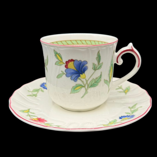 Villeroy & Boch Persia: Kaffeetasse / Tasse mit Unterteller