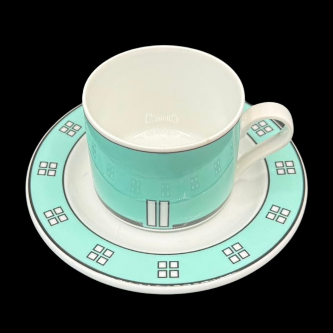 Arzberg Cult Focus: Kaffeetasse / Tasse mit Unterteller