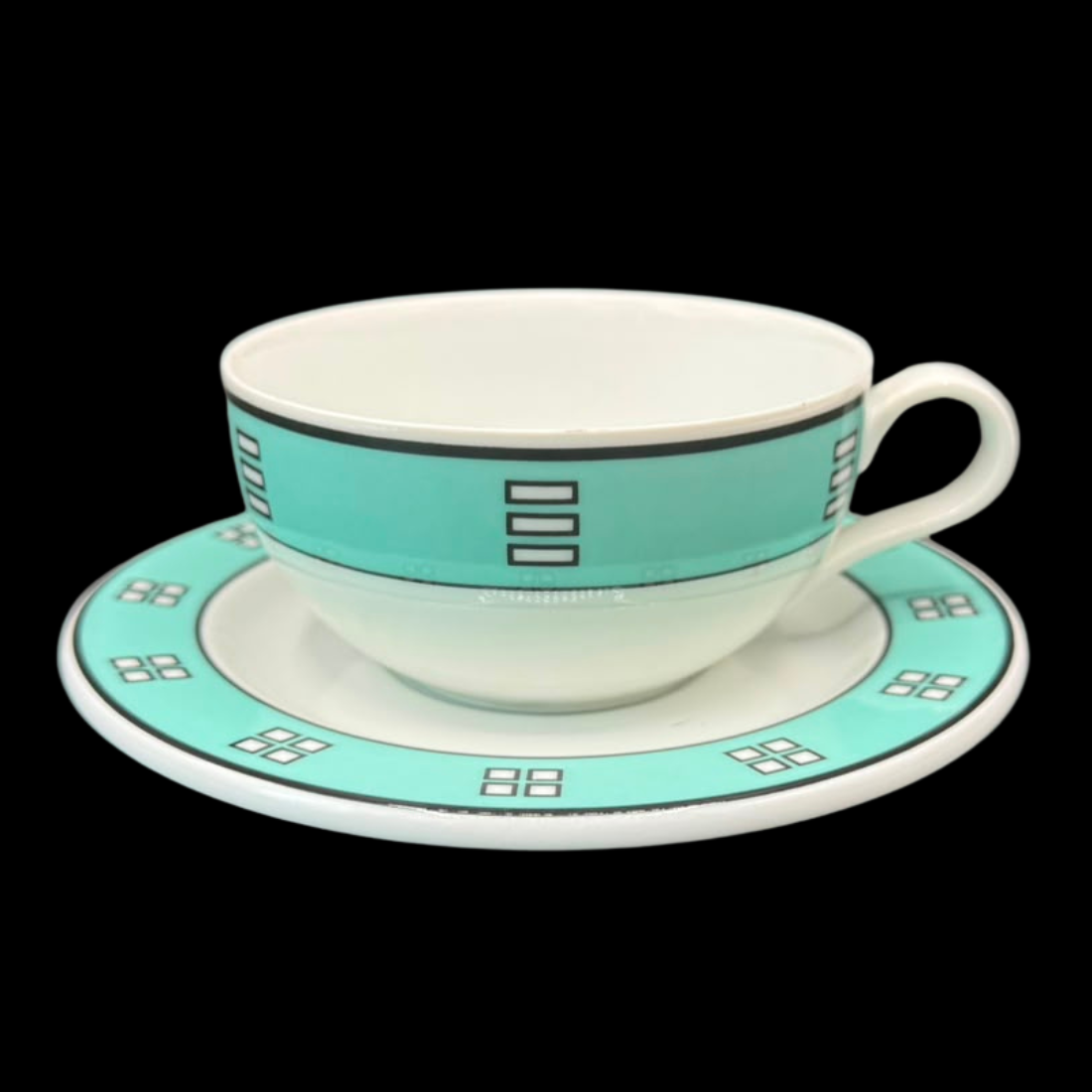 Arzberg Cult Focus: Teetasse / Tasse mit Unterteller
