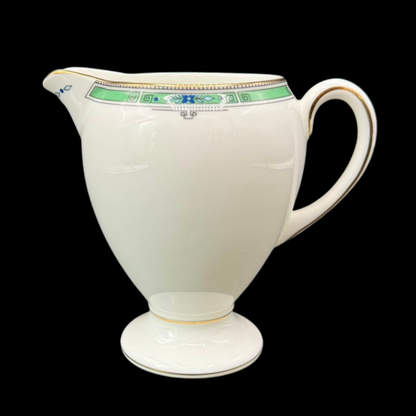 Wedgwood Jade: Milchkännchen - neuwertig