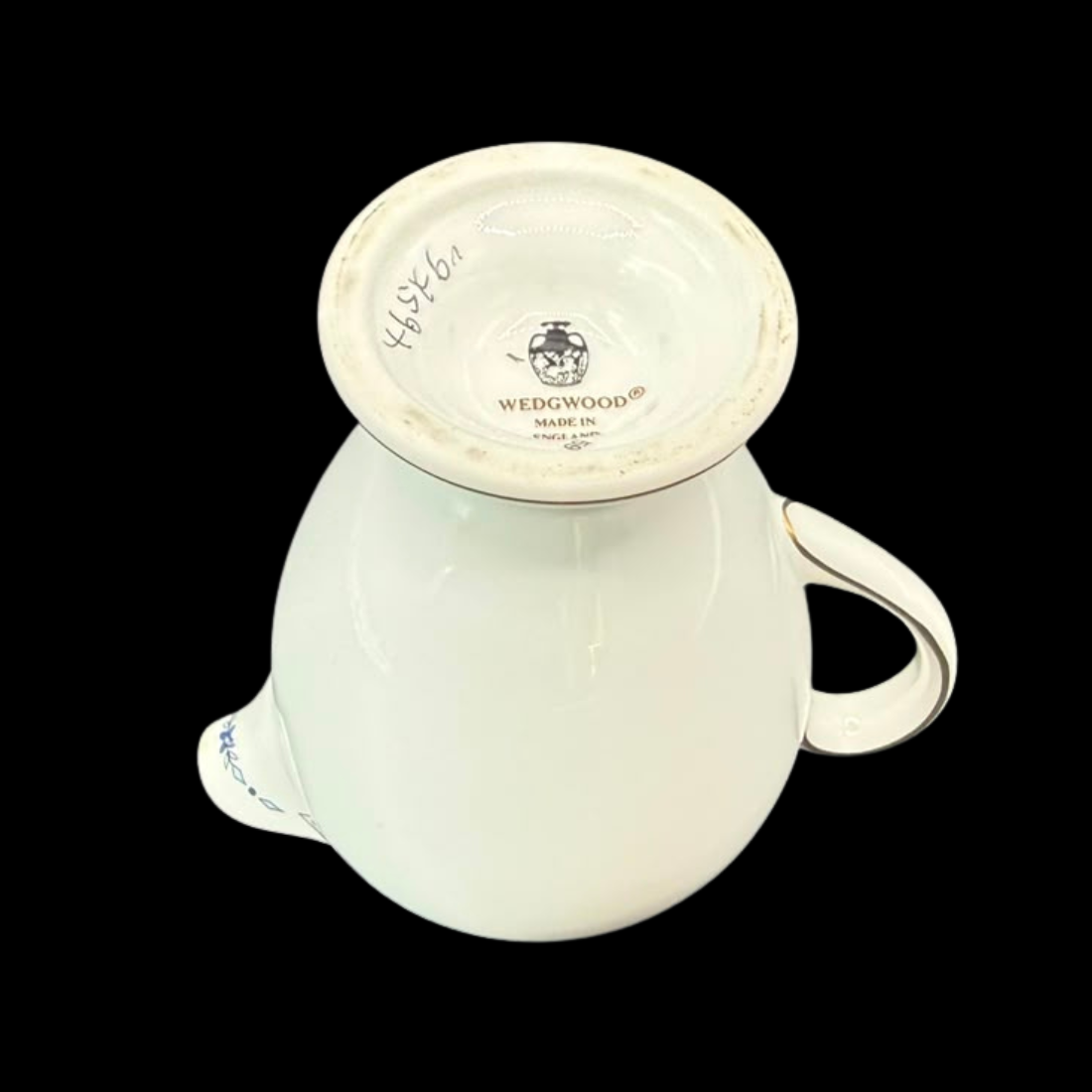 Wedgwood Jade: Milchkännchen - neuwertig