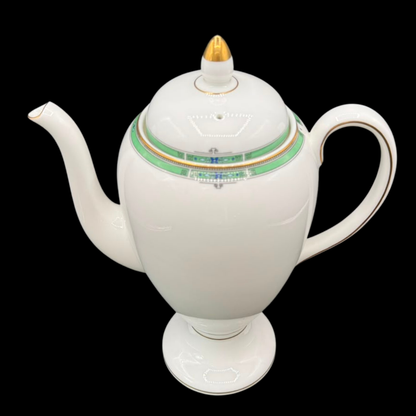 Wedgwood Jade: Kaffeekanne / Kanne - neuwertig