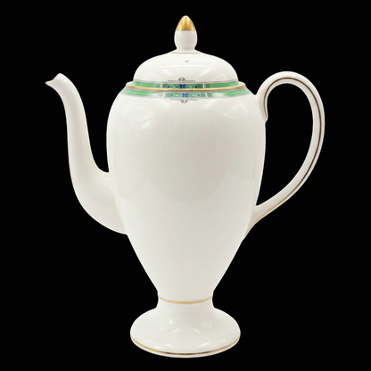 Wedgwood Jade: Kaffeekanne / Kanne - neuwertig