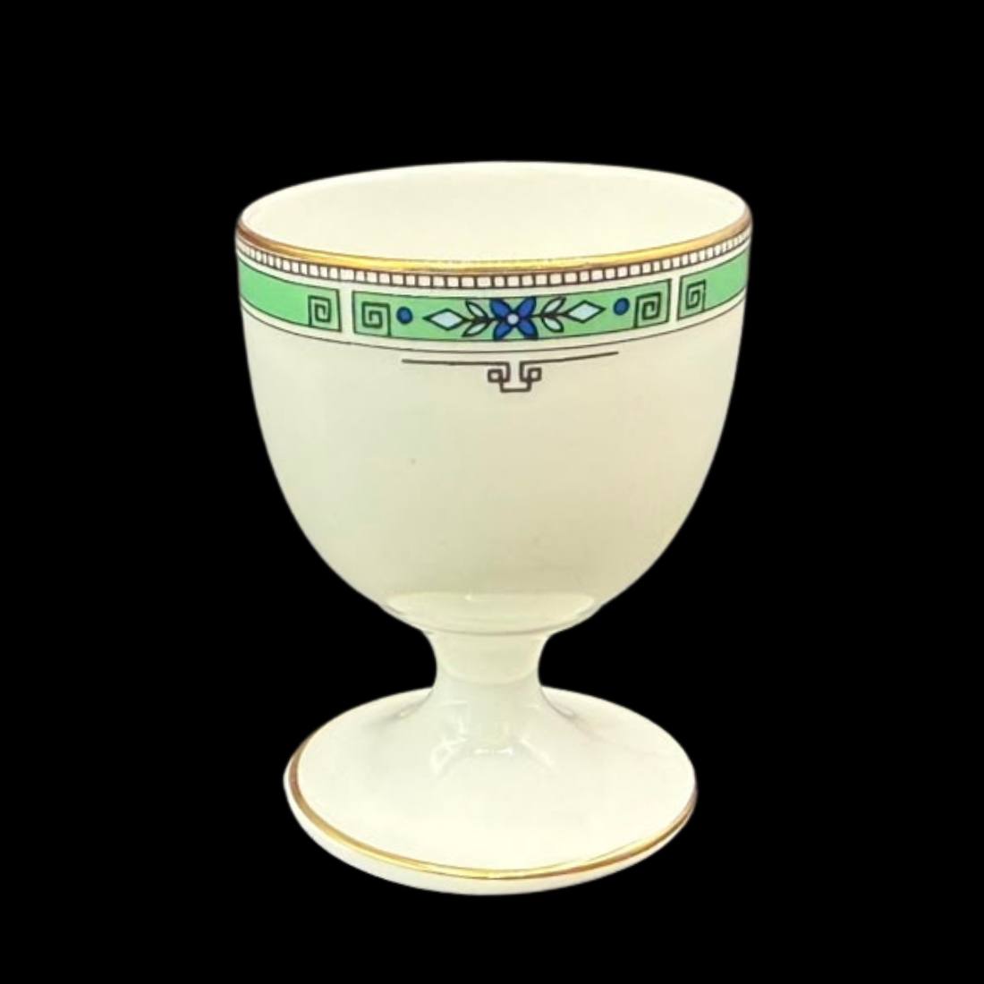 Wedgwood Jade: Eierbecher - neuwertig