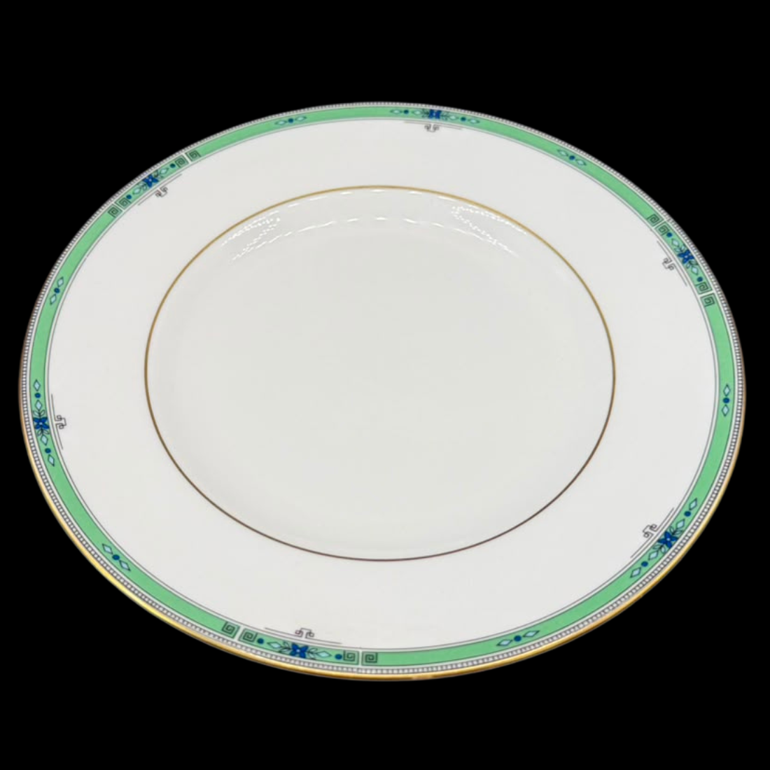 Wedgwood Jade: Kuchenteller / Frühstücksteller - neuwertig
