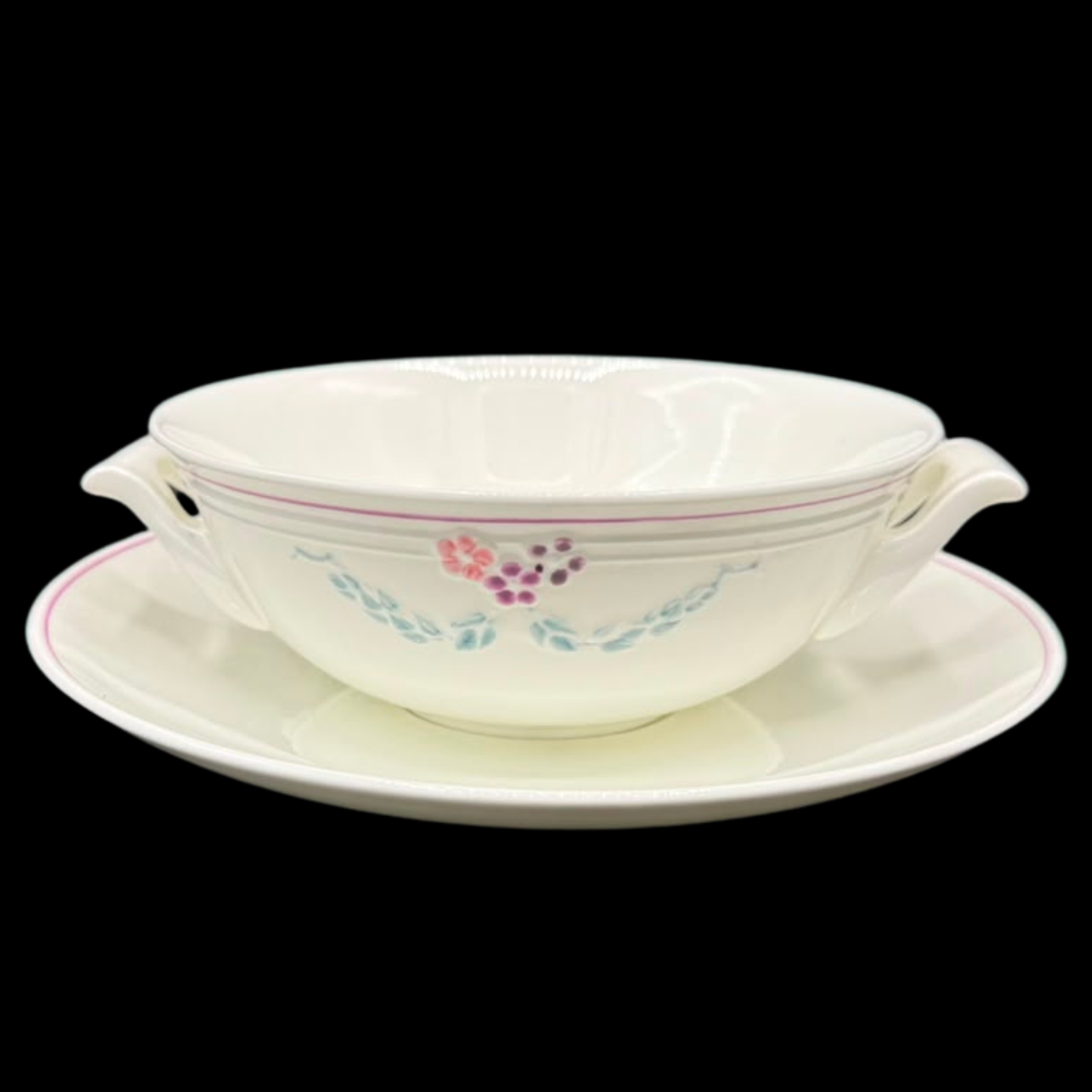 Villeroy & Boch Bel Fiore: Suppentasse mit Unterteller