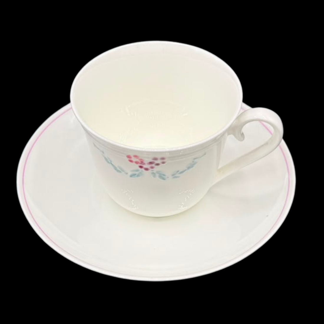 Villeroy & Boch Bel Fiore: Kaffeetasse / Tasse mit Unterteller