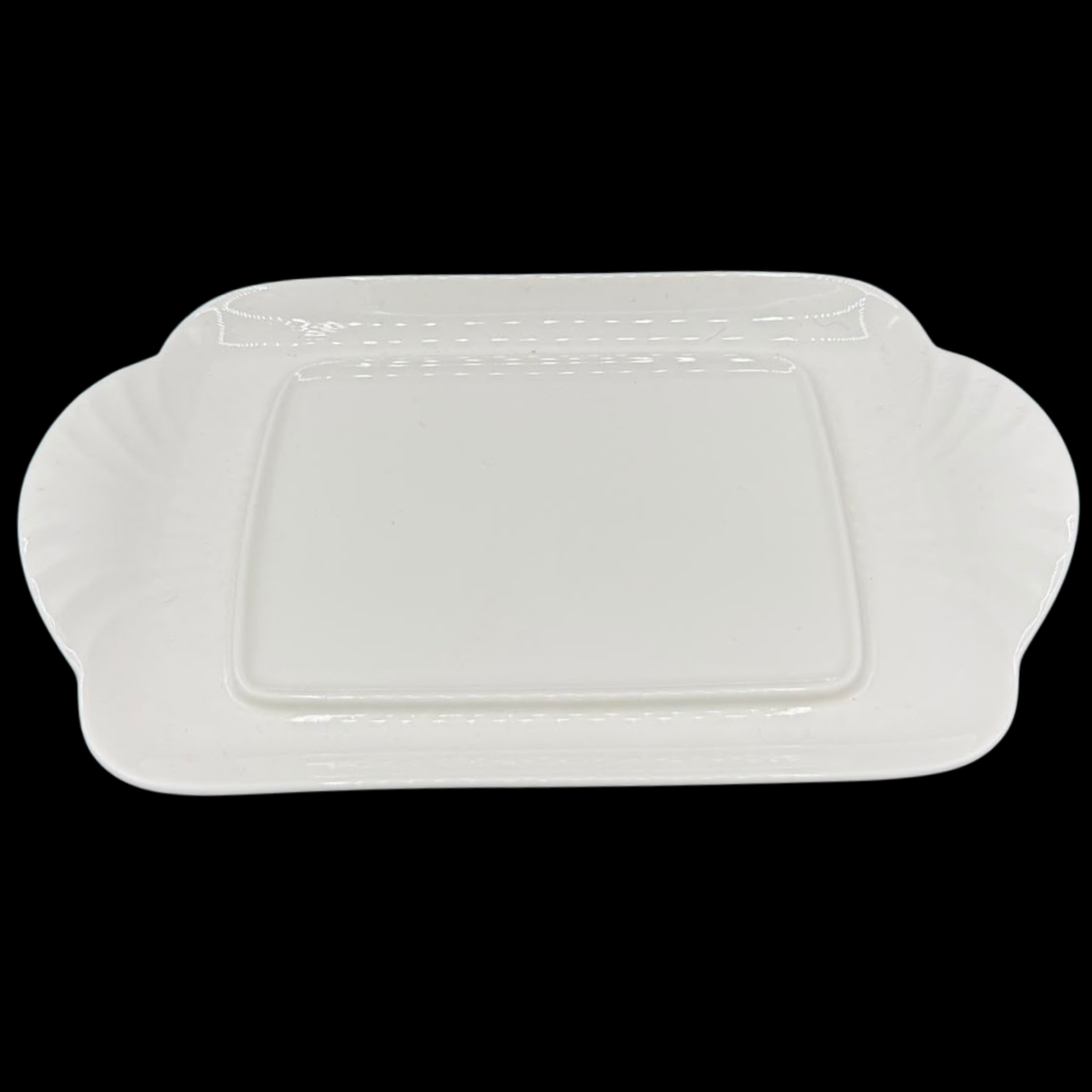 Villeroy & Boch Arco Weiss: Butterdosenunterteil / Unterteil Butterdose / Butterplatte