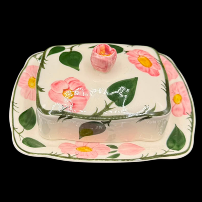 Villeroy & Boch Wildrose: Butterdose, zweiteilig