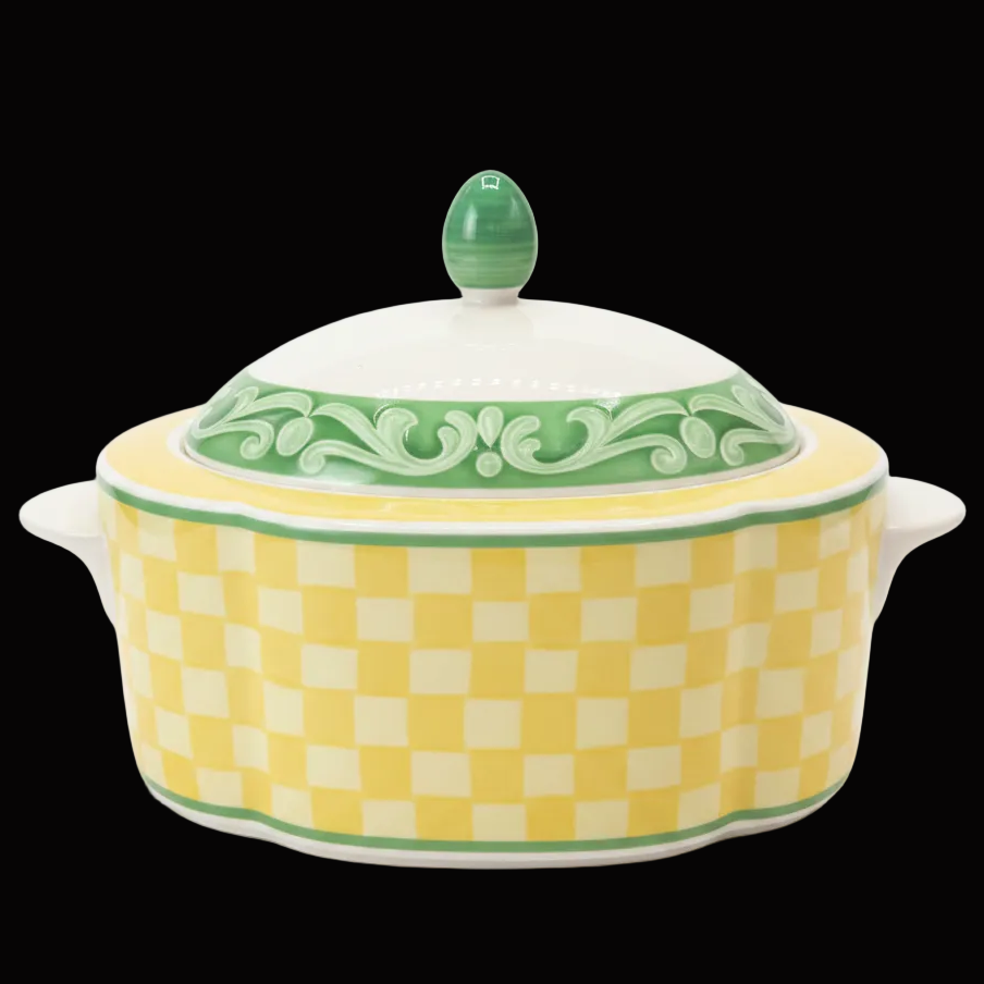 Villeroy & Boch Switch Summerhouse: Terrine / Suppenterrine / Ragoutschüssel mit Deckel