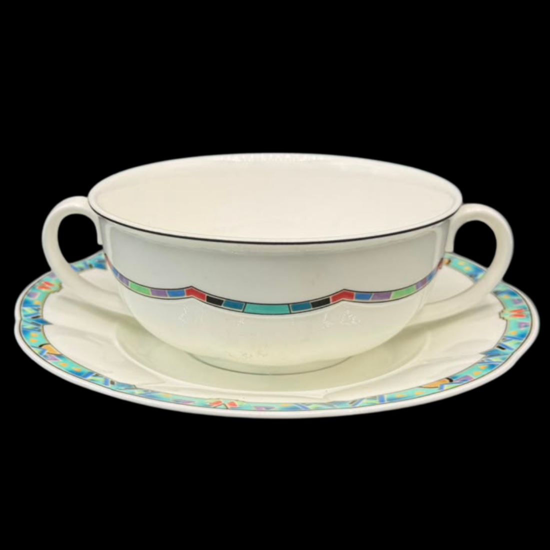 Villeroy & Boch Izmir: Suppentasse mit Unterteller