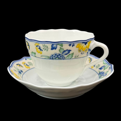 Hutschenreuther Papillon: Kaffeetasse / Tasse mit Unterteller
