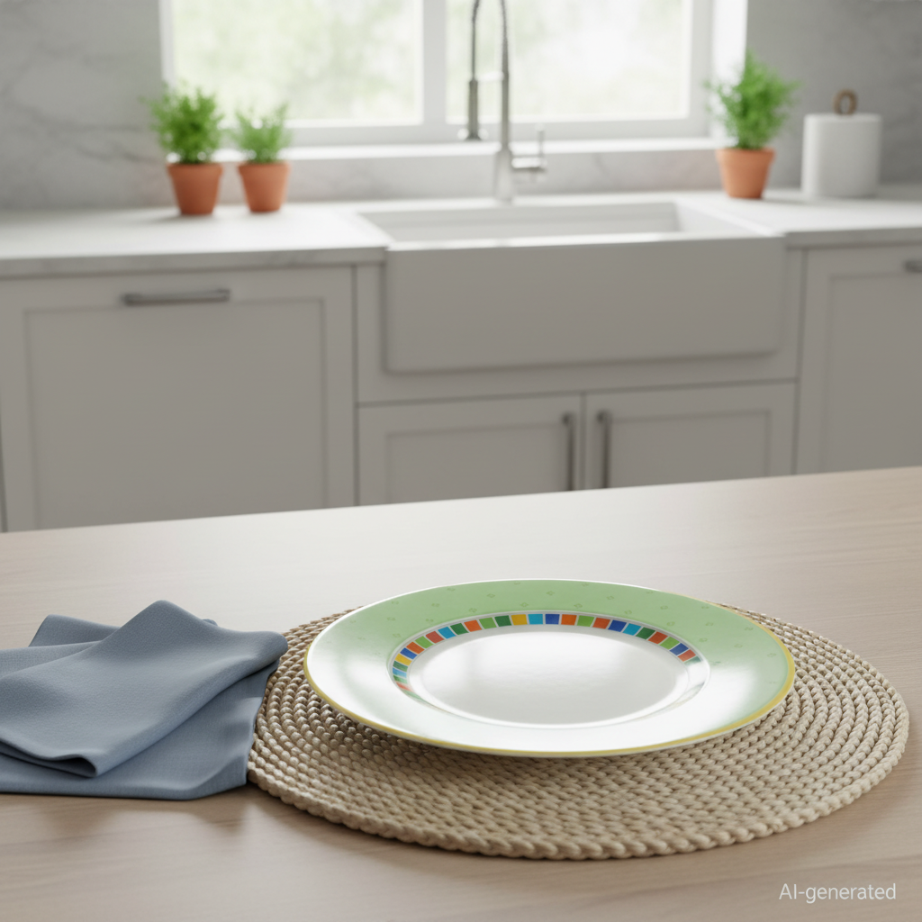 Villeroy & Boch Twist Alea Verde: Speiseteller / flacher Teller